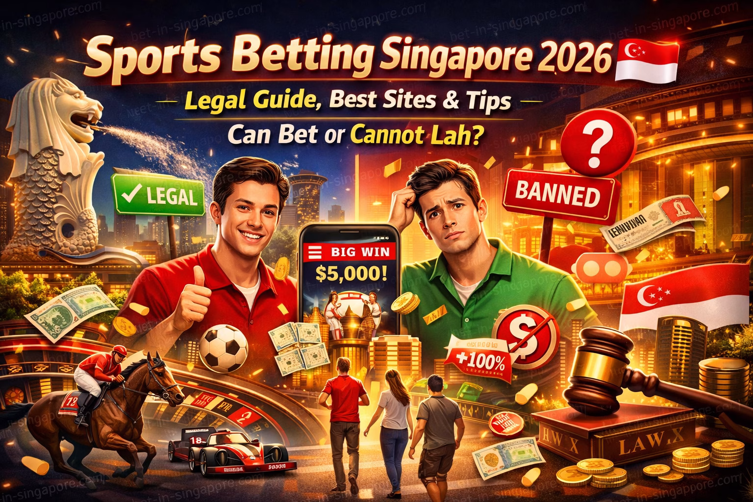 Sports Betting Singapore SG Guide 2026 – Best Sites, Laws & Tips (Can Bet or Cannot Lah?)